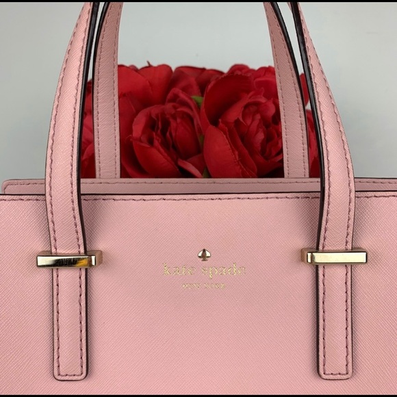 ♥️ kate spade light pink leather satchel ♥️ - Picture 3 of 7